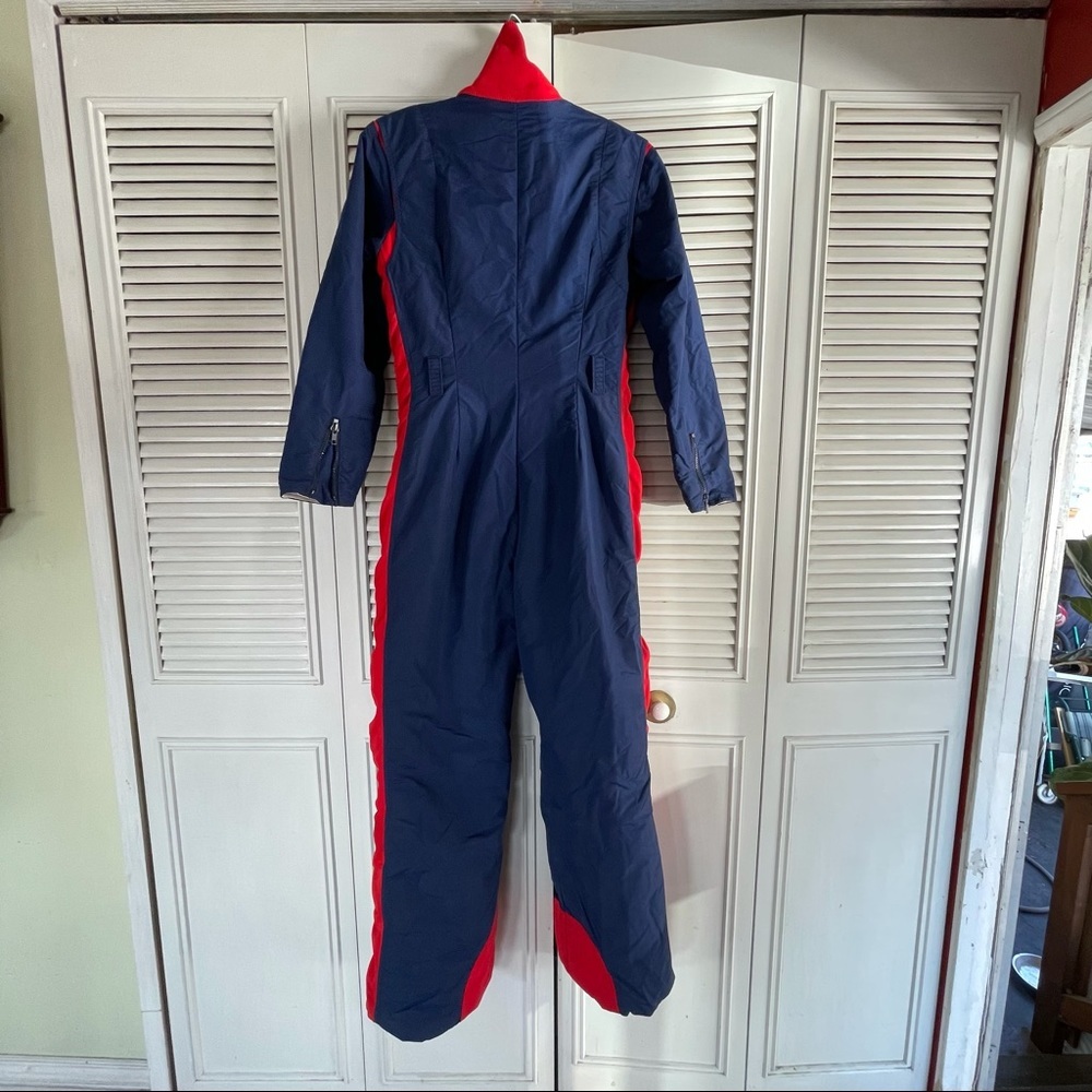 Retro Ski Women’s Jumpsuit from the 80’s Size Medium made in USA - Picture 2 of 16